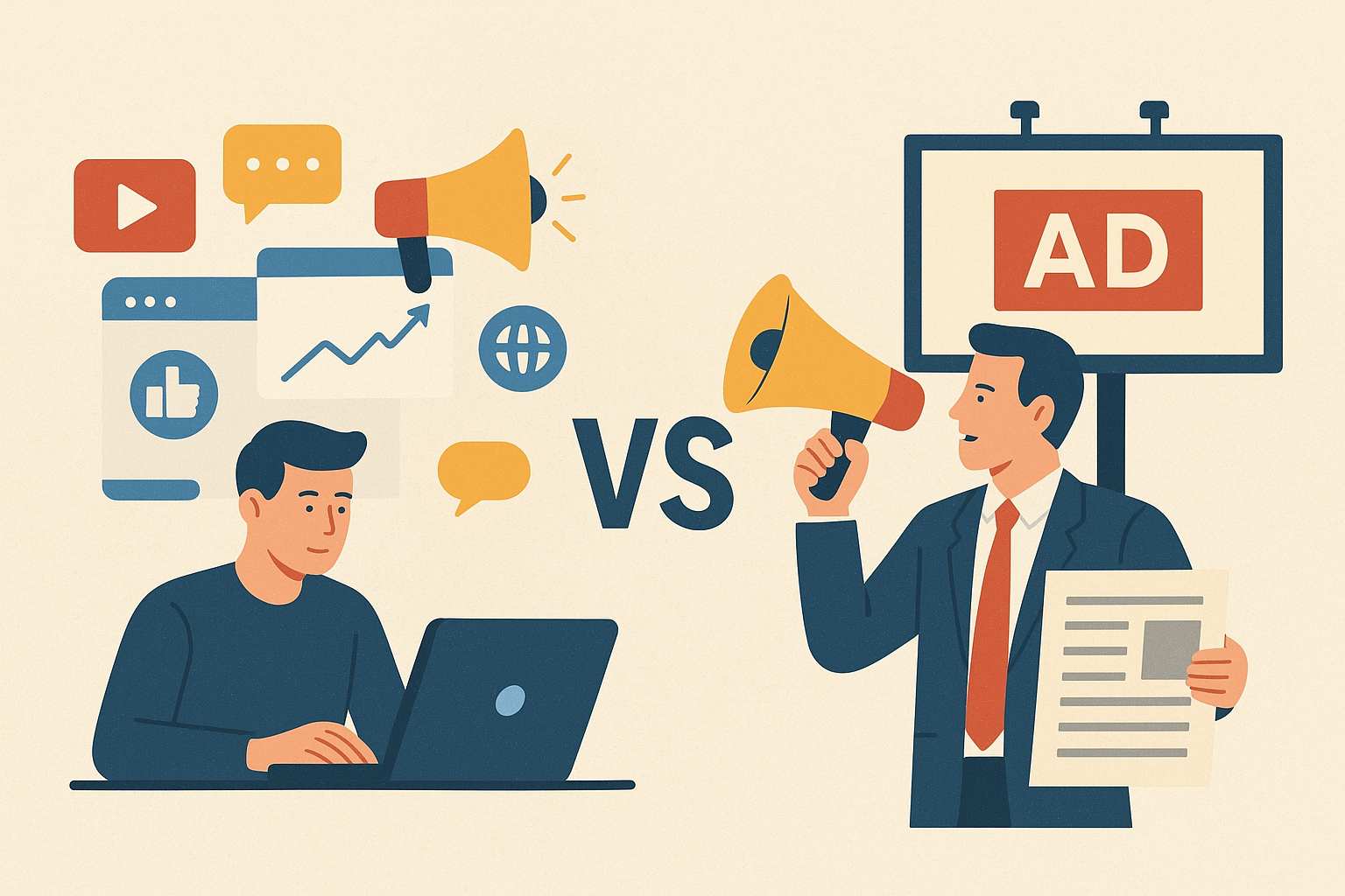 ডিজিটাল মার্কেটিং বনাম প্রচলিত মার্কেটিং: কোনটা ভালো?